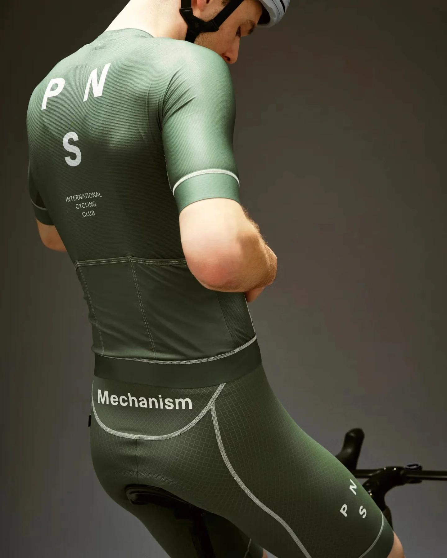 PAS NORMAL STUDIOS Mechanism Jersey - Khaki Green - Image 4