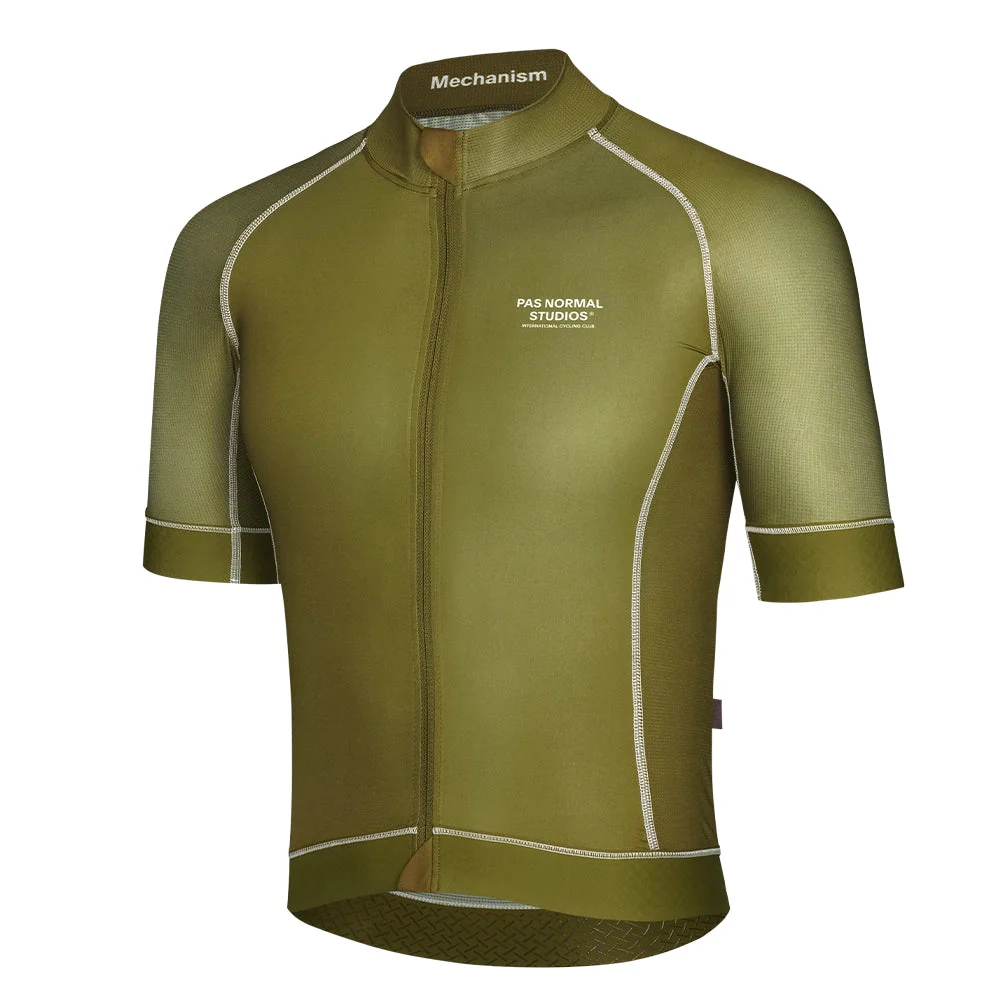 PAS NORMAL STUDIOS Mechanism Jersey SS23 - Deep Green - Image 3