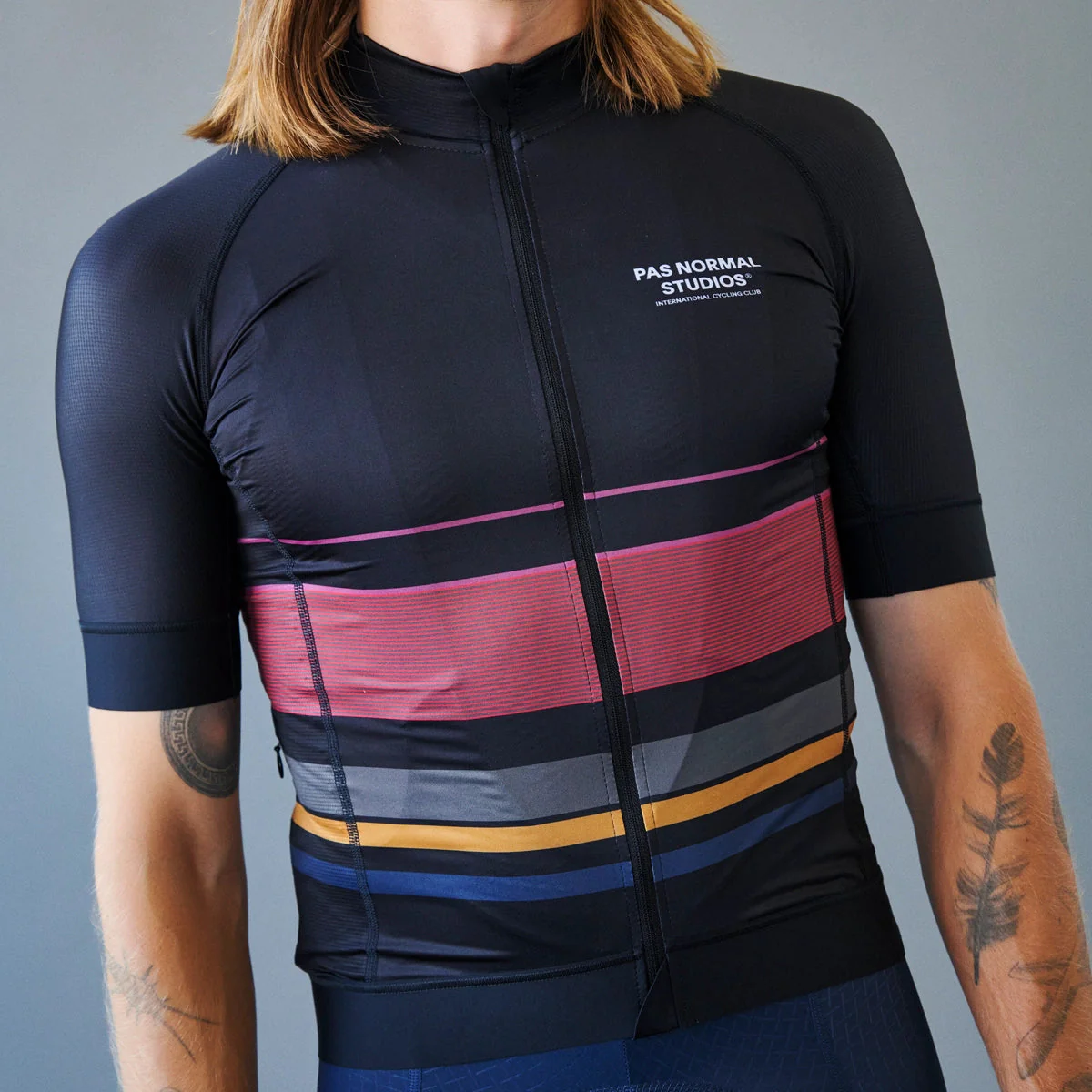 PAS NORMAL STUDIOS Mechanism Late Drop Jersey SS24 - Black - Image 4