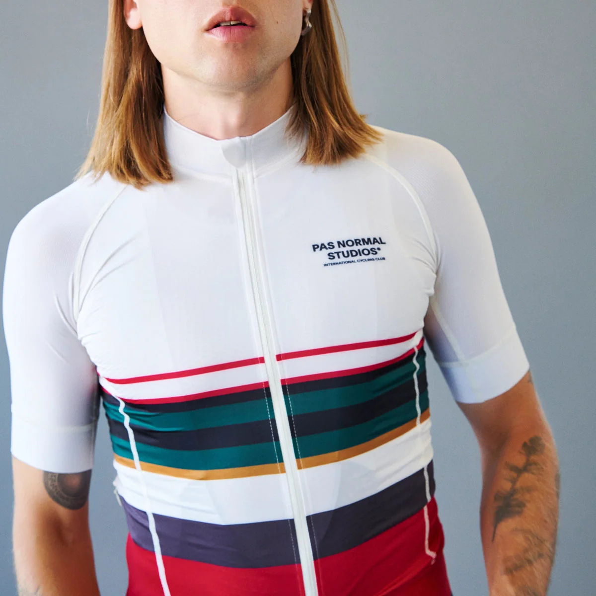 PAS NORMAL STUDIOS Mechanism Late Drop Jersey SS24 - Off White - Image 4