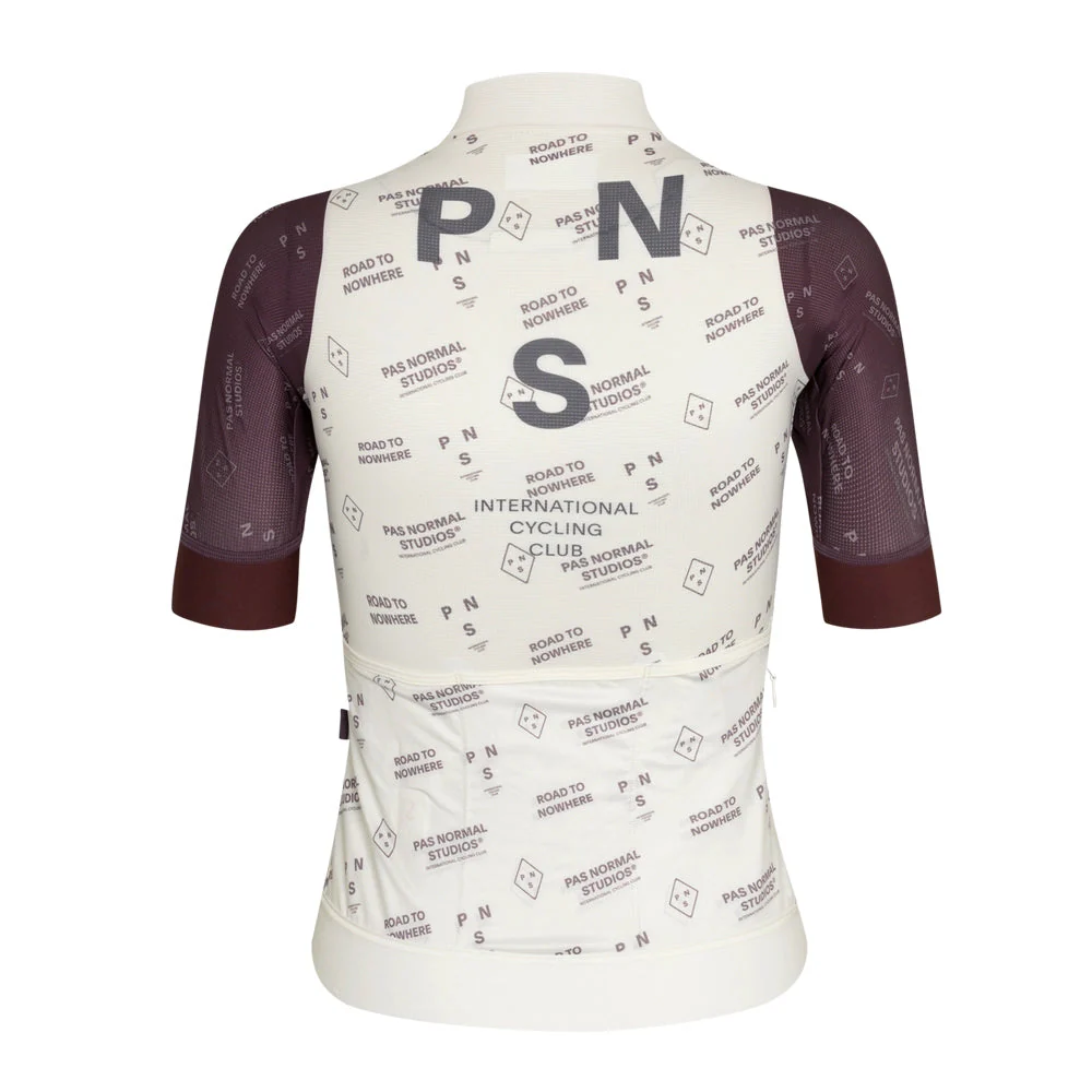 PAS NORMAL STUDIOS Mechanism Late Drop Women Jersey SS23 - Off White Contrast - Image 2