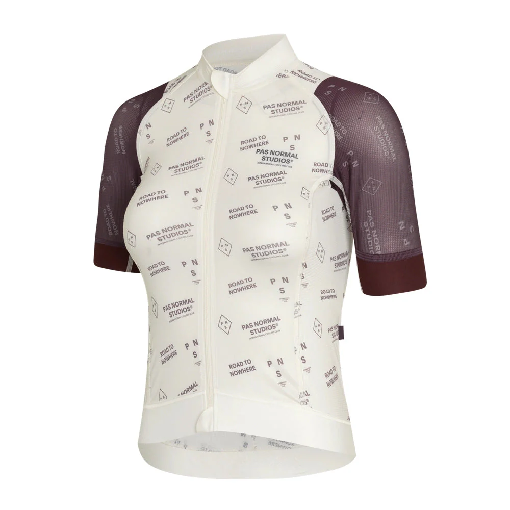PAS NORMAL STUDIOS Mechanism Late Drop Women Jersey SS23 - Off White Contrast - Image 3