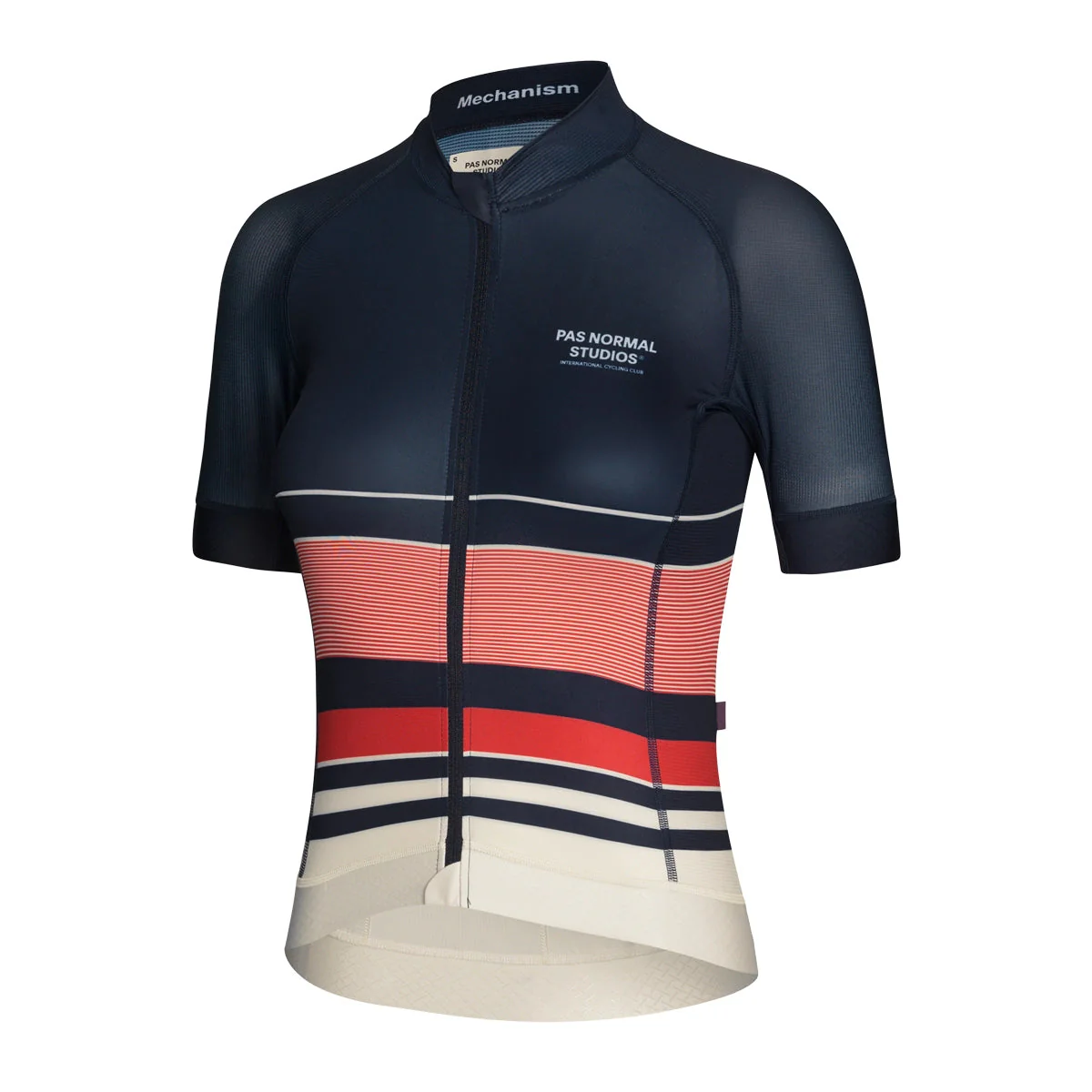 PAS NORMAL STUDIOS Mechanism Late Drop Women Jersey SS24 - Navy - Image 3