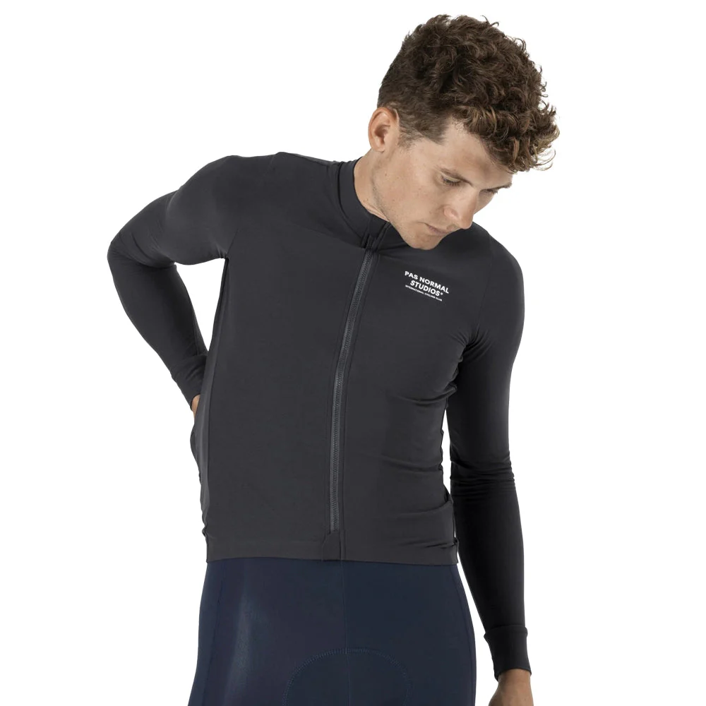 PAS NORMAL STUDIOS Mechanism Long Sleeve Jersey - Anthracite - Image 4