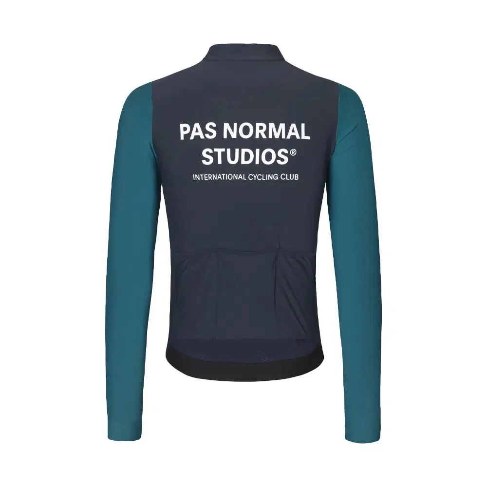 PAS NORMAL STUDIOS Mechanism Long Sleeve Jersey - Dusty Navy - Image 2