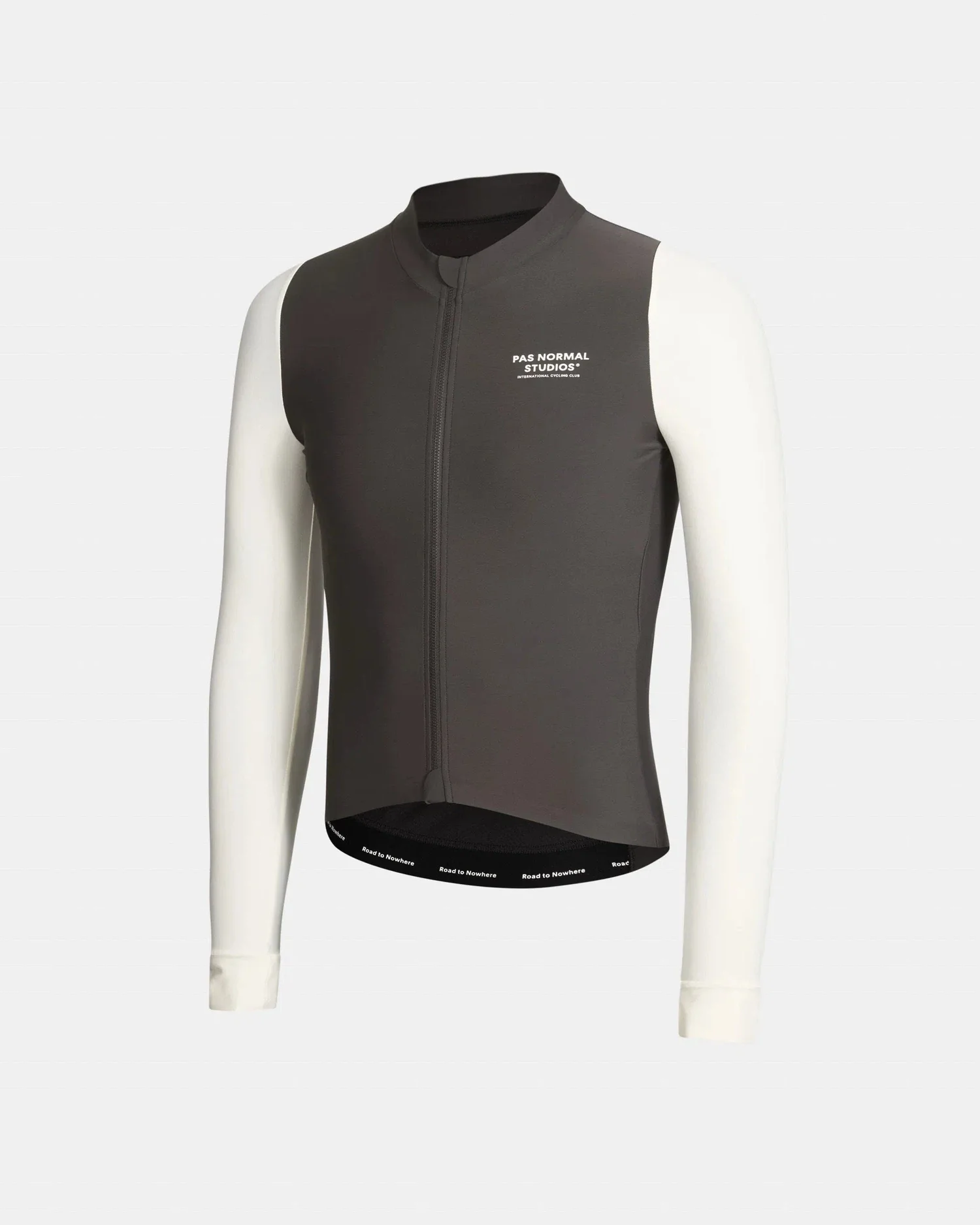 PAS NORMAL STUDIOS Mechanism Long Sleeve Jersey - Off White Black - Image 3