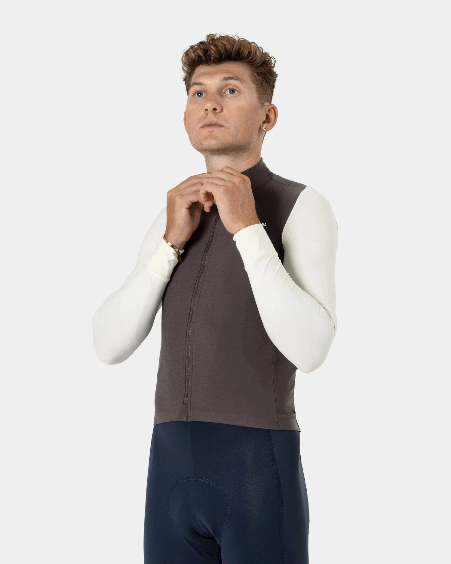 PAS NORMAL STUDIOS Mechanism Long Sleeve Jersey - Off White Black - Image 4