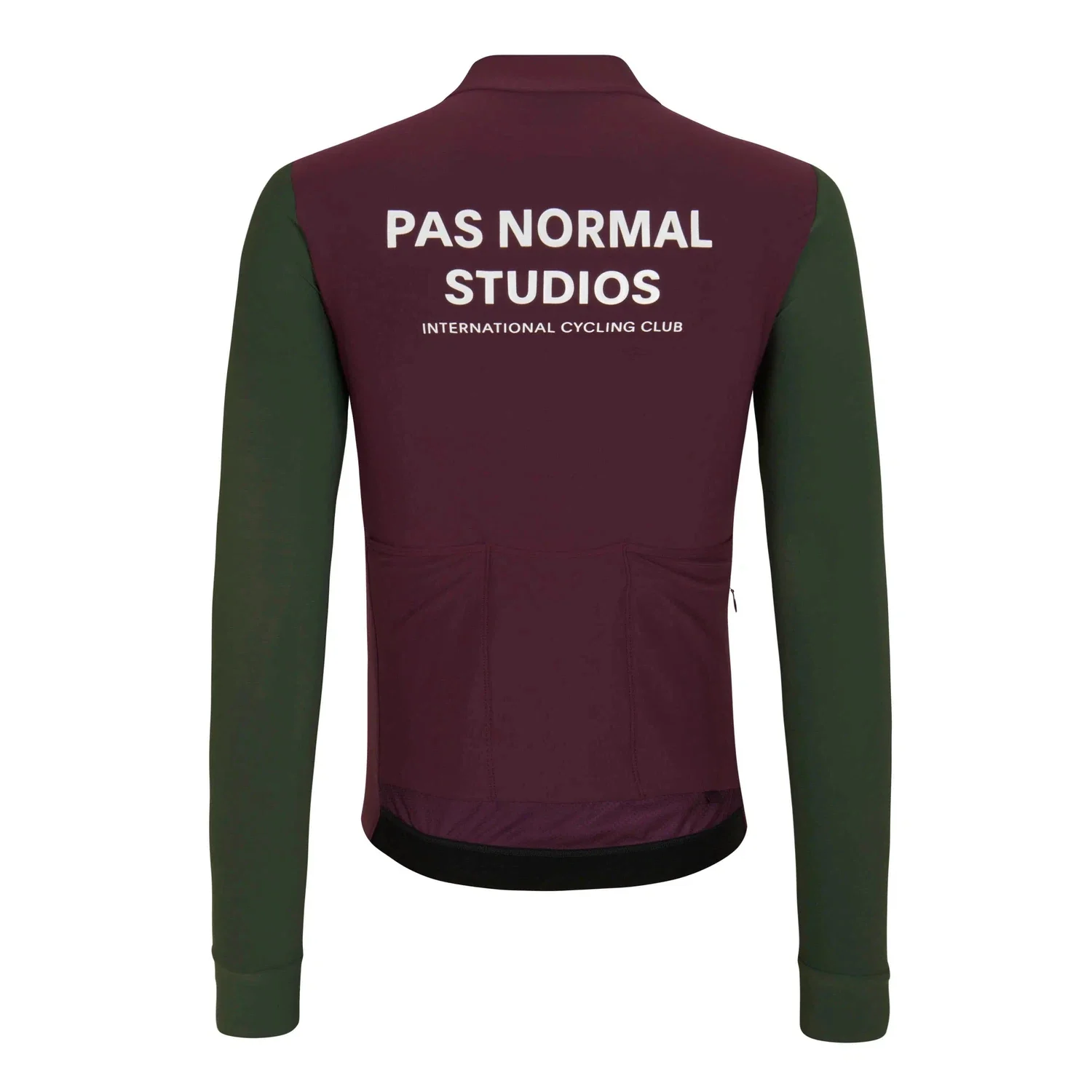 PAS NORMAL STUDIOS Mechanism Long Sleeve Jersey - Burgundy - Image 2