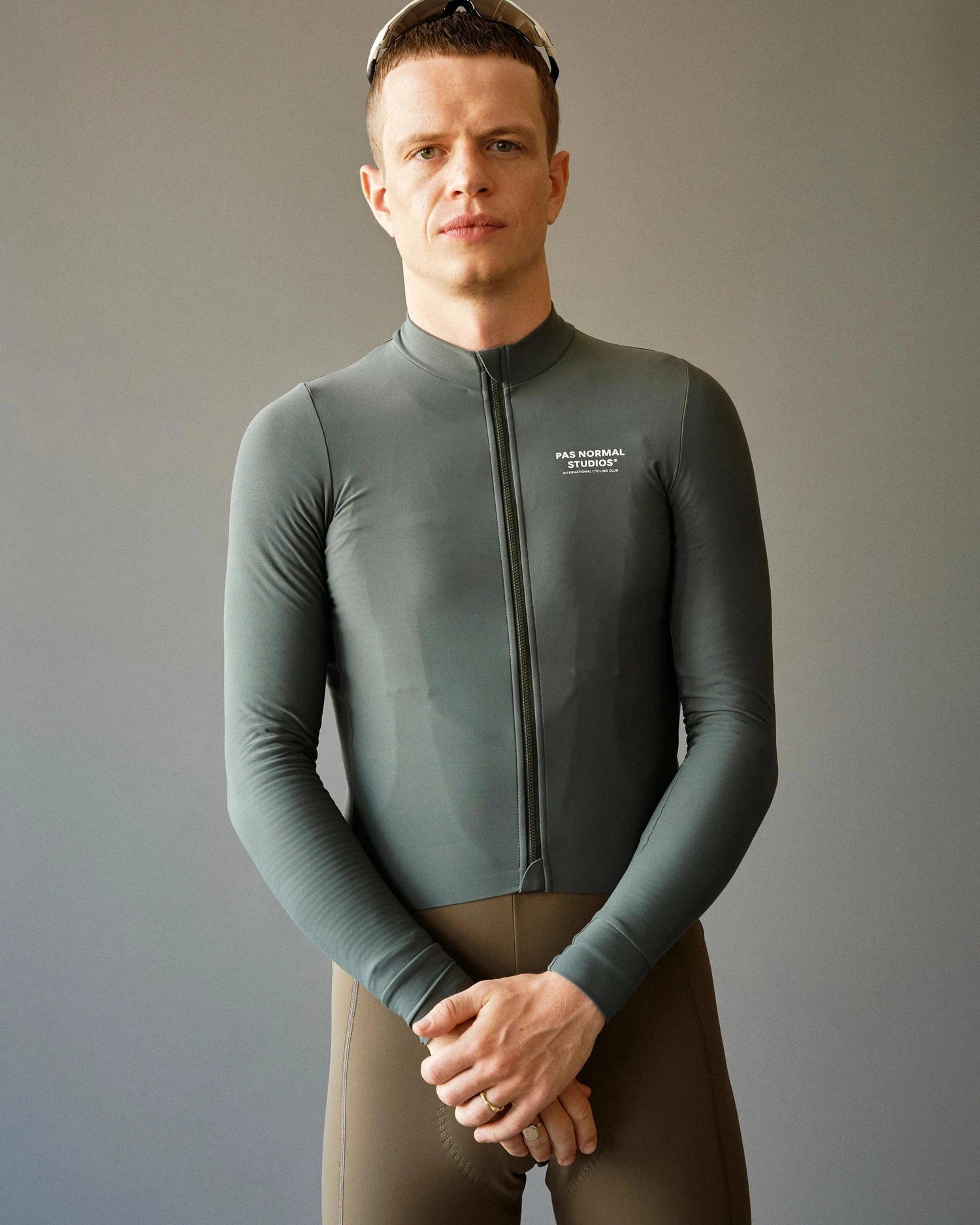 PAS NORMAL STUDIOS Mechanism Long Sleeve Jersey - Dark Moss - Image 4