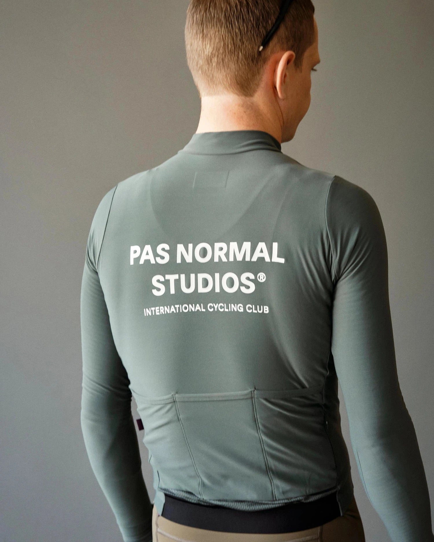 PAS NORMAL STUDIOS Mechanism Long Sleeve Jersey - Dark Moss - Image 6