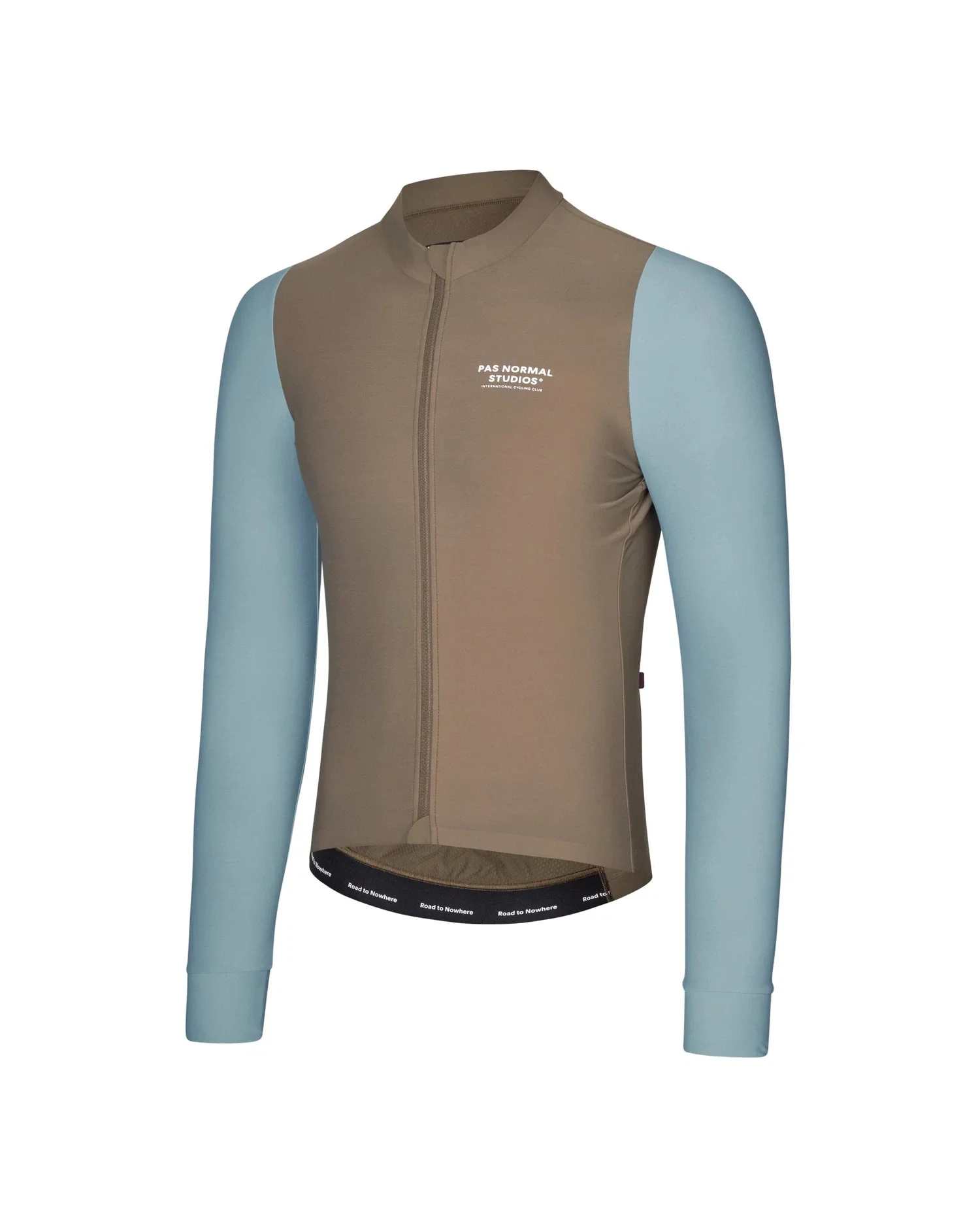 PAS NORMAL STUDIOS Mechanism Long Sleeve Jersey - Dusty Blue/Dark Stone - Image 2