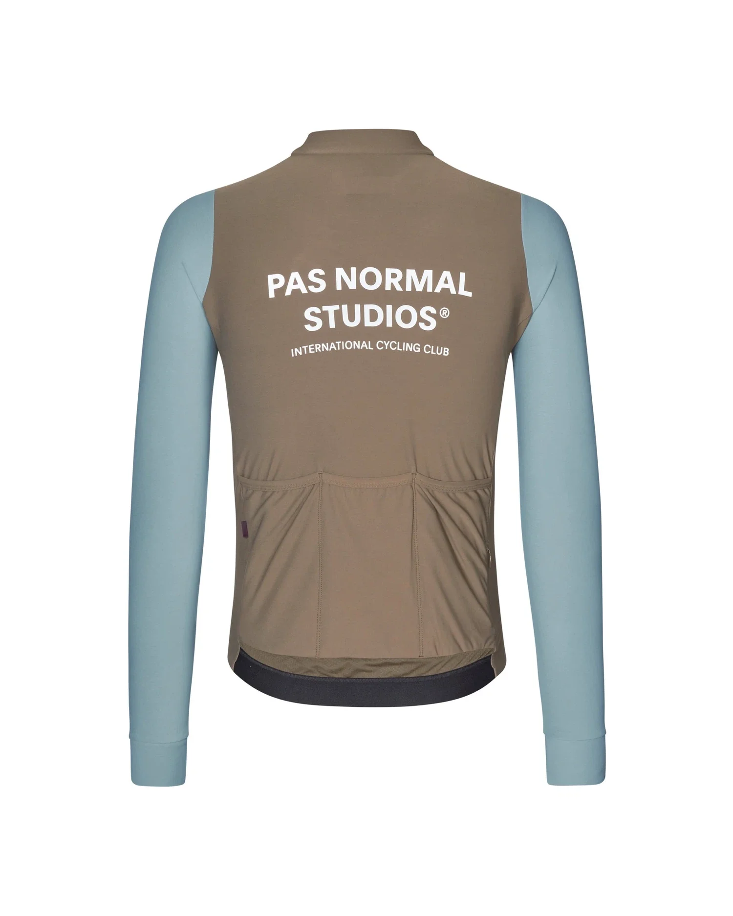 PAS NORMAL STUDIOS Mechanism Long Sleeve Jersey - Dusty Blue/Dark Stone - Image 3