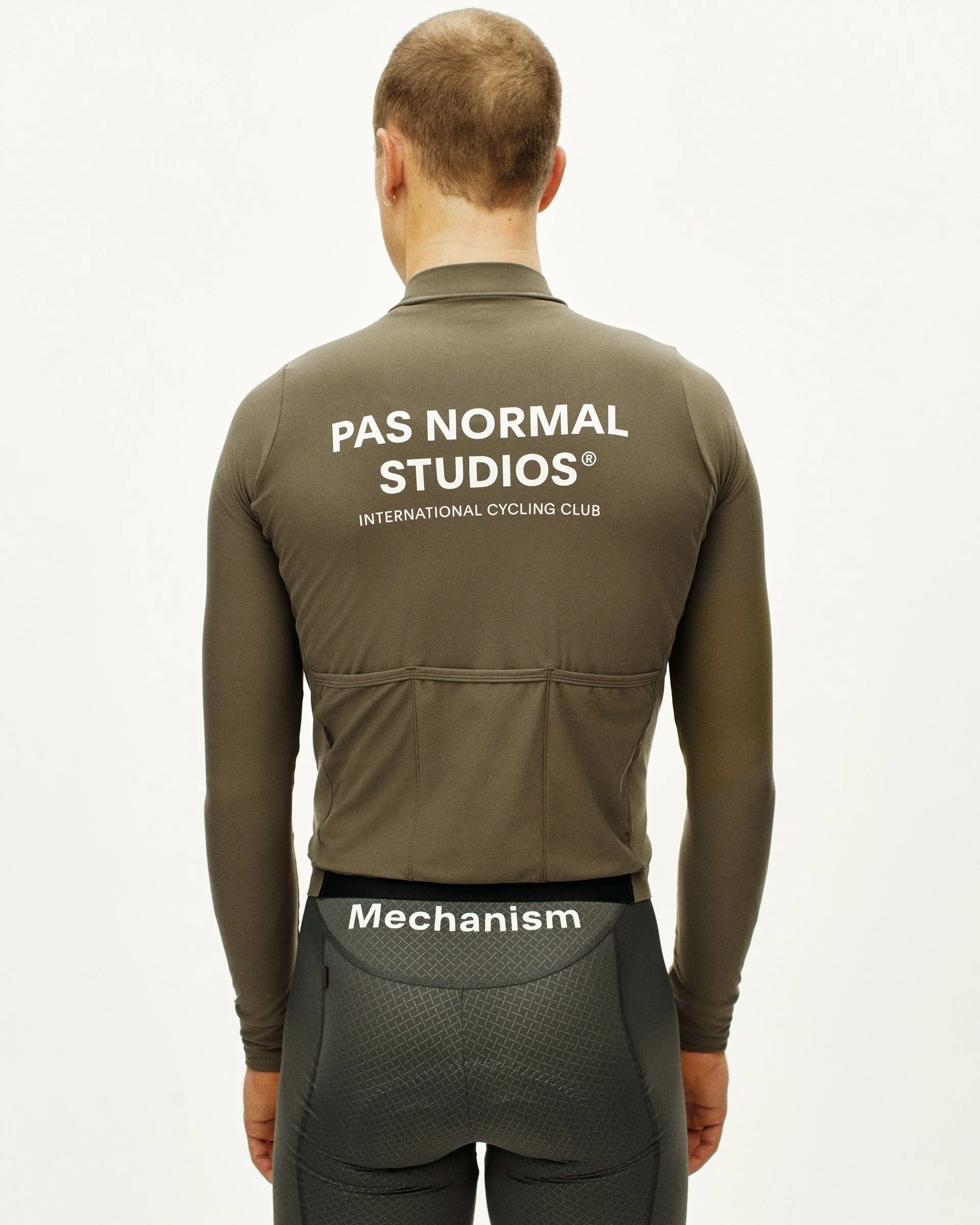 PAS NORMAL STUDIOS  Mechanism Long Sleeve Jersey - Mud - Image 5