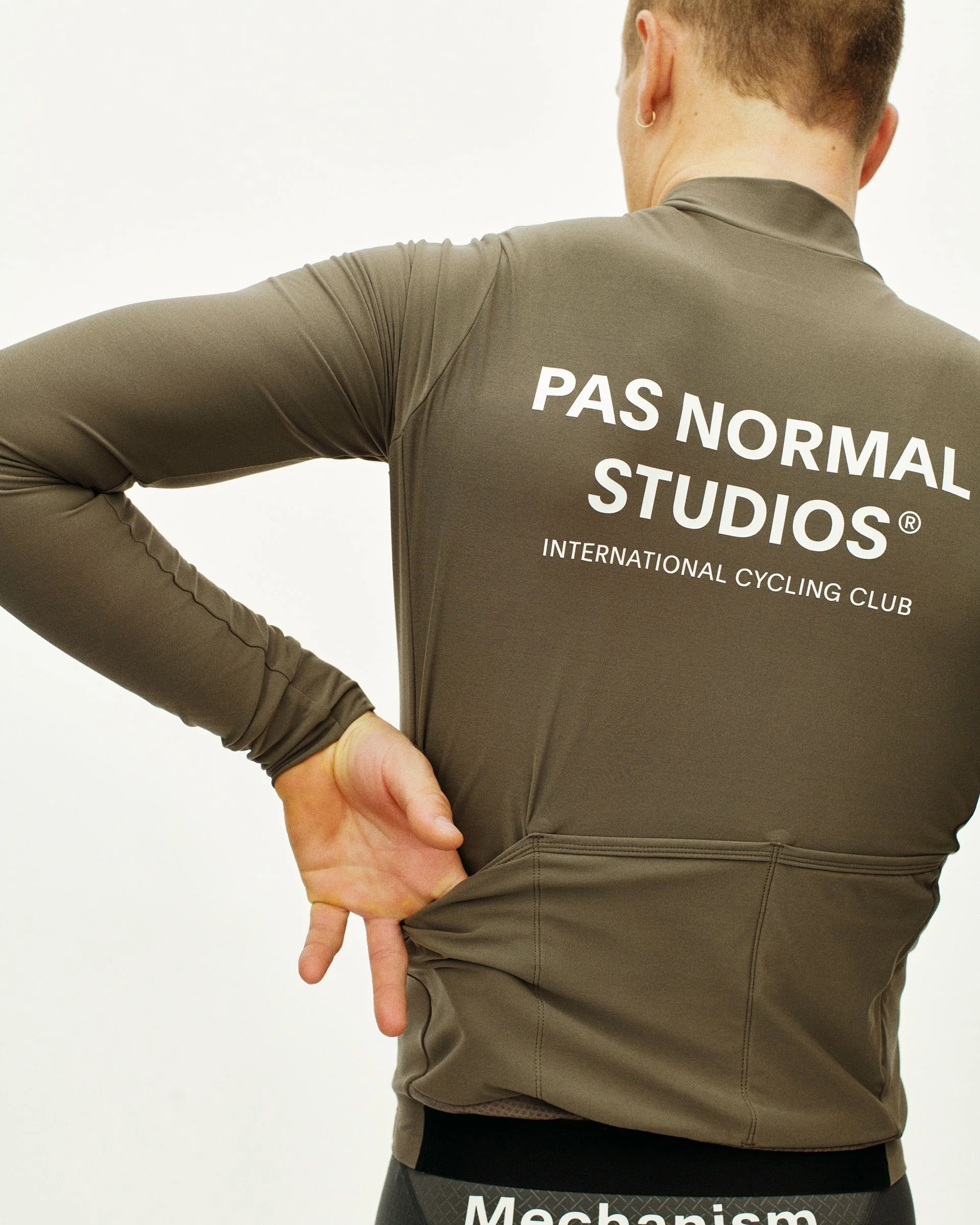 PAS NORMAL STUDIOS  Mechanism Long Sleeve Jersey - Mud - Image 7