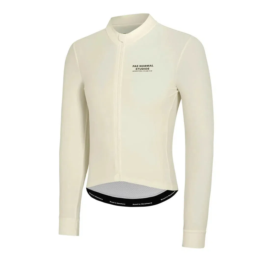 PAS NORMAL STUDIOS Mechanism Long Sleeve Jersey - Off White - Image 3