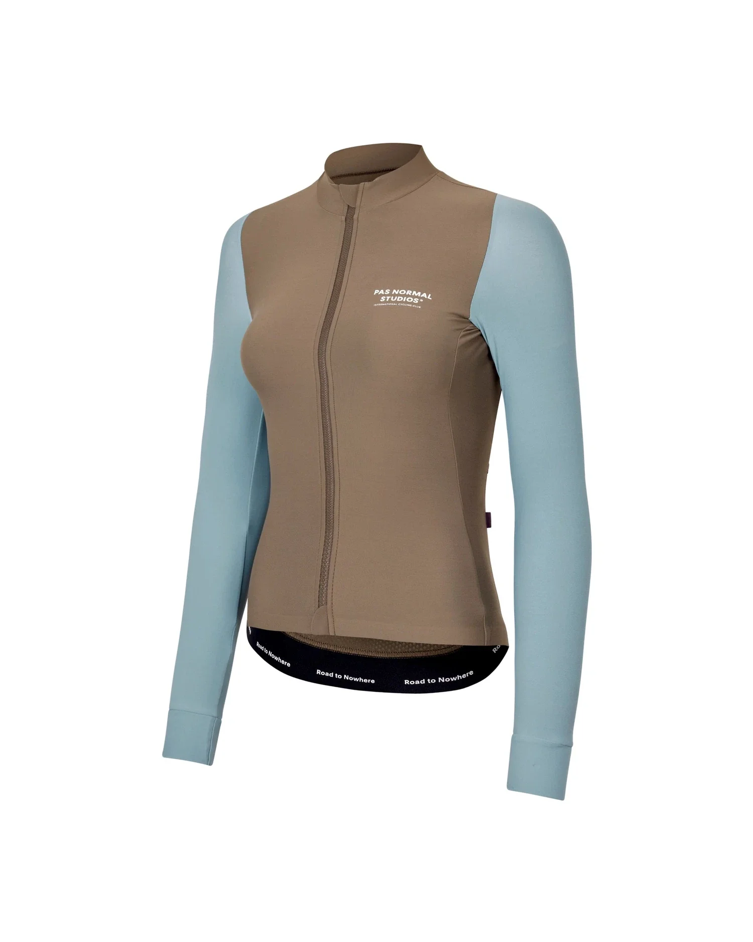 PAS NORMAL STUDIOS Mechanism Long Sleeve Women Jersey - Dusty Blue/Dark Stone - Image 2