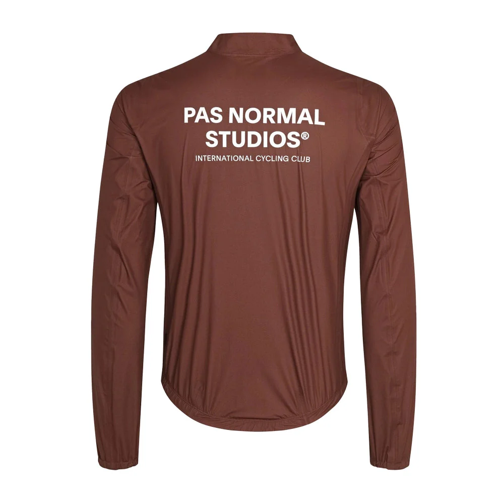 PAS NORMAL STUDIOS Mechanism Pertex Rain Jacket - Dark Brown - Image 2