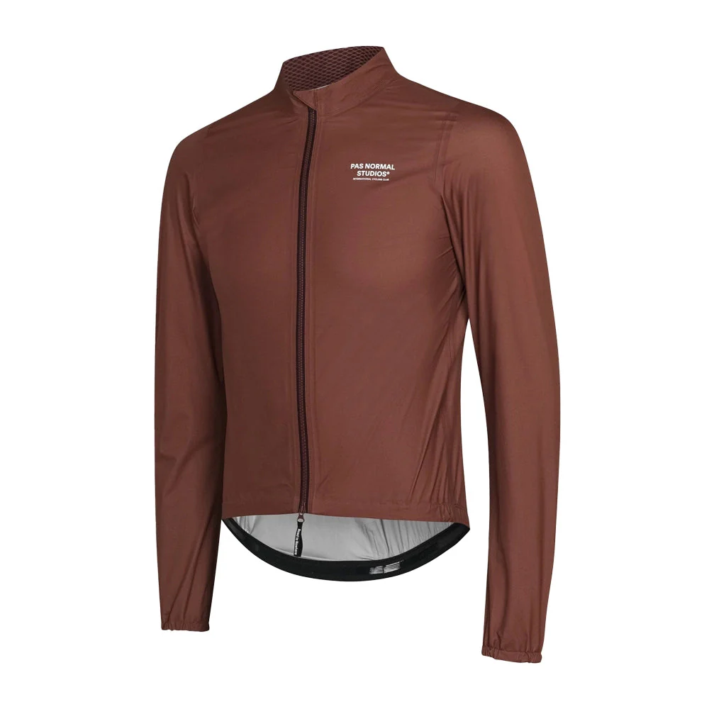 PAS NORMAL STUDIOS Mechanism Pertex Rain Jacket - Dark Brown - Image 3