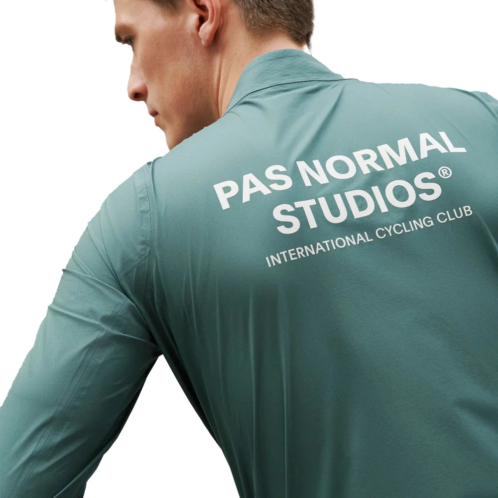PAS NORMAL STUDIOS Mechanism Pertex Rain Jacket - Dusty Teal - Image 5