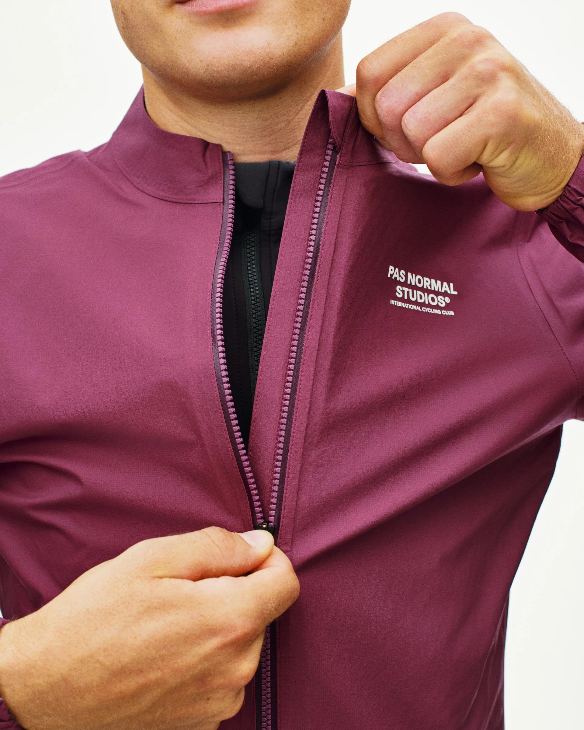 PAS NORMAL STUDIOS Mechanism Pertex Rain Jacket - Plum - Image 5