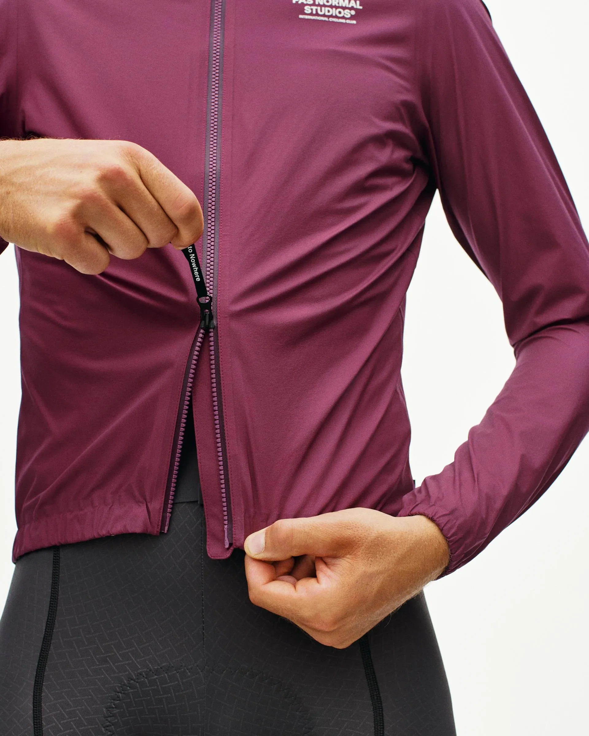 PAS NORMAL STUDIOS Mechanism Pertex Rain Jacket - Plum - Image 7