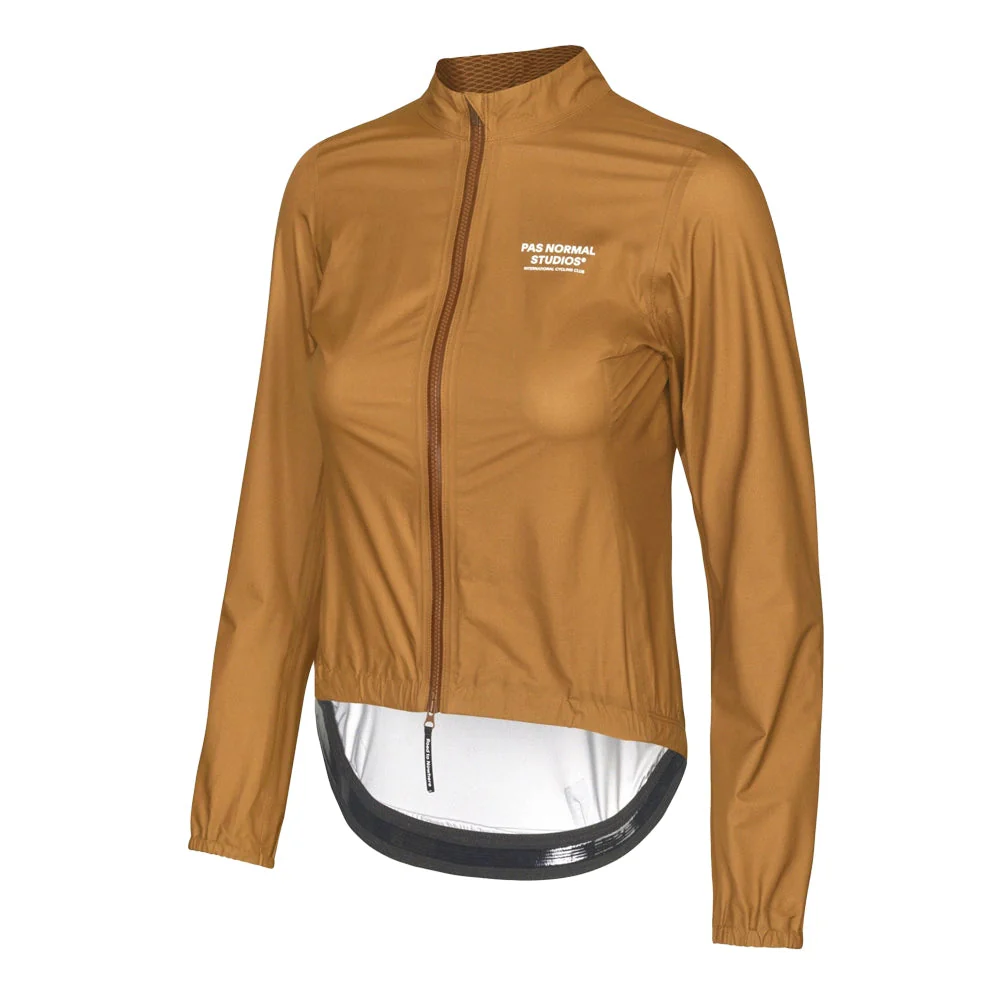 PAS NORMAL STUDIOS Mechanism Pertex Women Rain Jacket - Burned Orange - Image 2