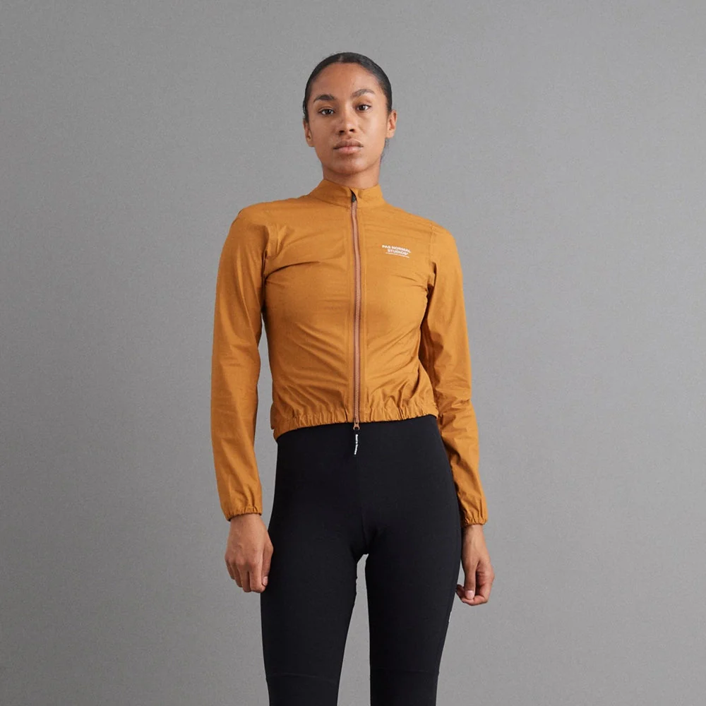 PAS NORMAL STUDIOS Mechanism Pertex Women Rain Jacket - Burned Orange - Image 5