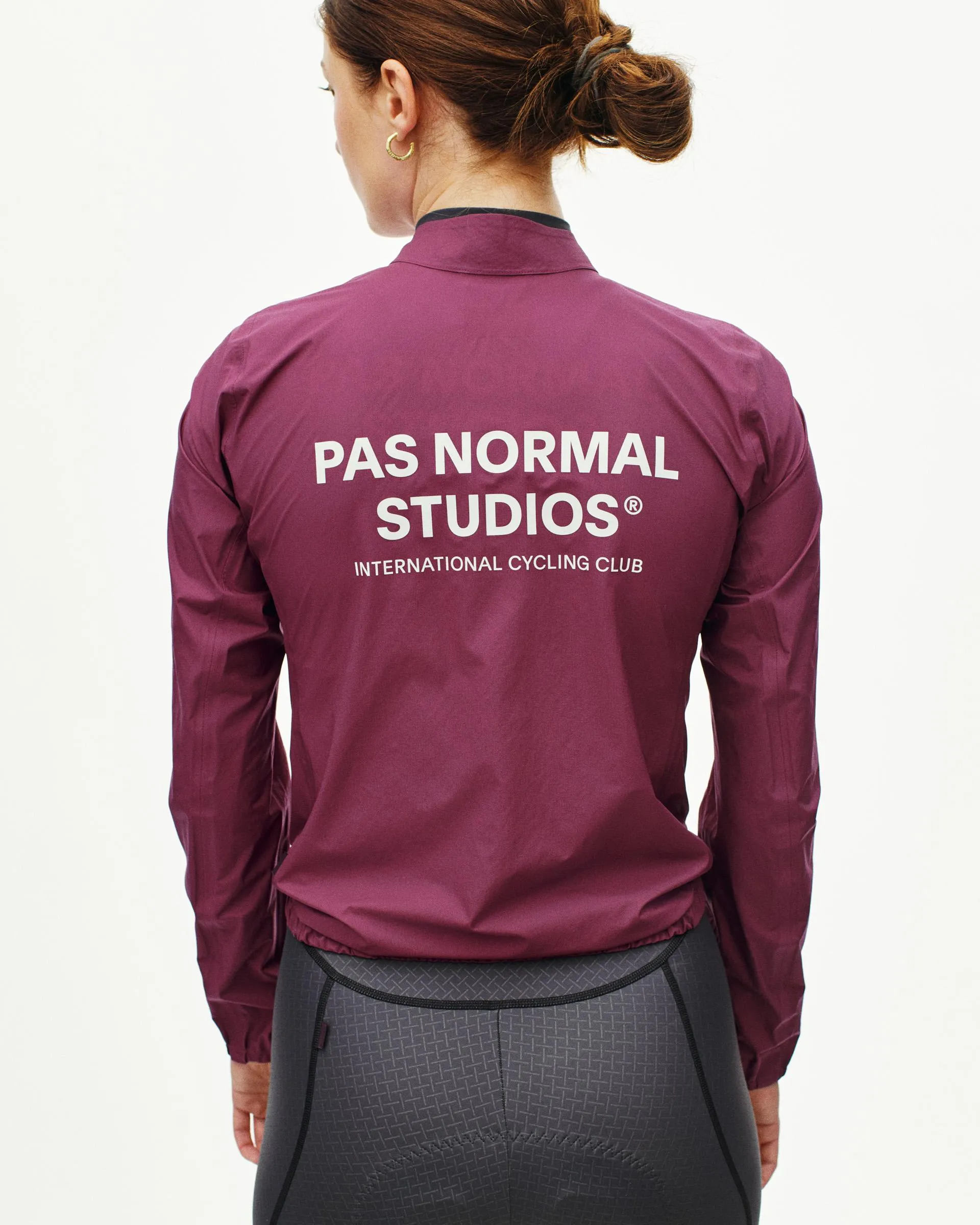 PAS NORMAL STUDIOS Mechanism Pertex Rain Women Jacket - Plum - Image 4