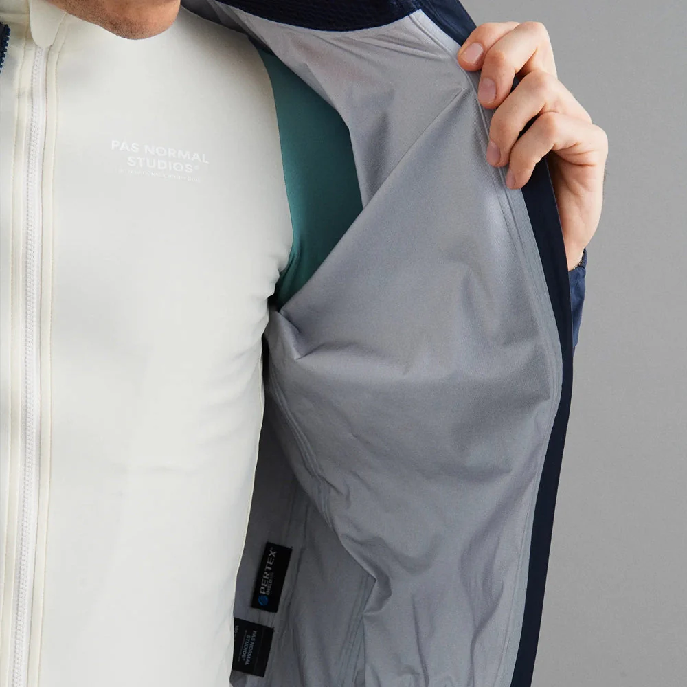 PAS NORMAL STUDIOS Mechanism Rain Jacket - Navy - Image 5