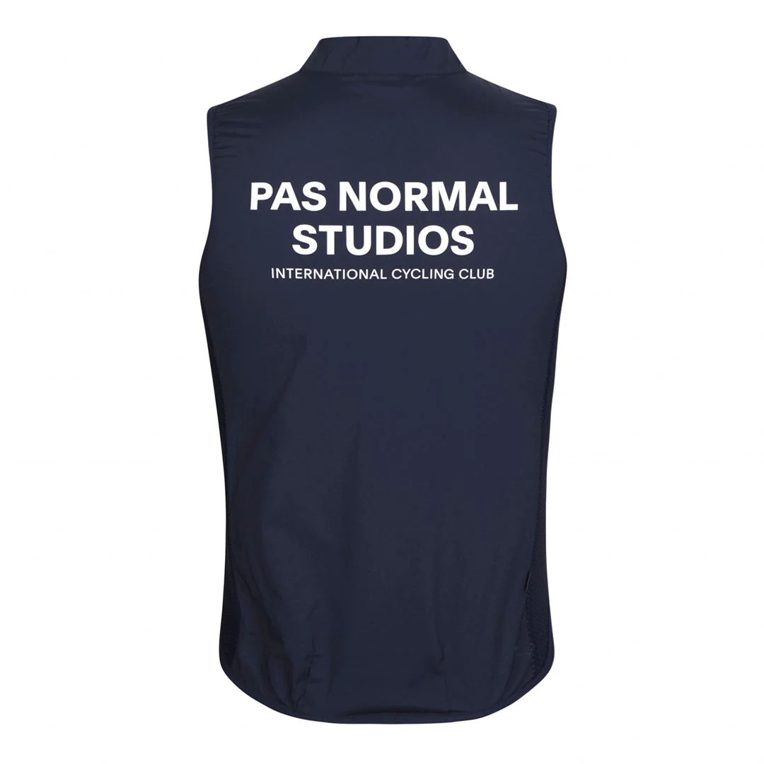 PAS NORMAL STUDIOS Mechanism Stow Away Gilet - Navy - Image 2