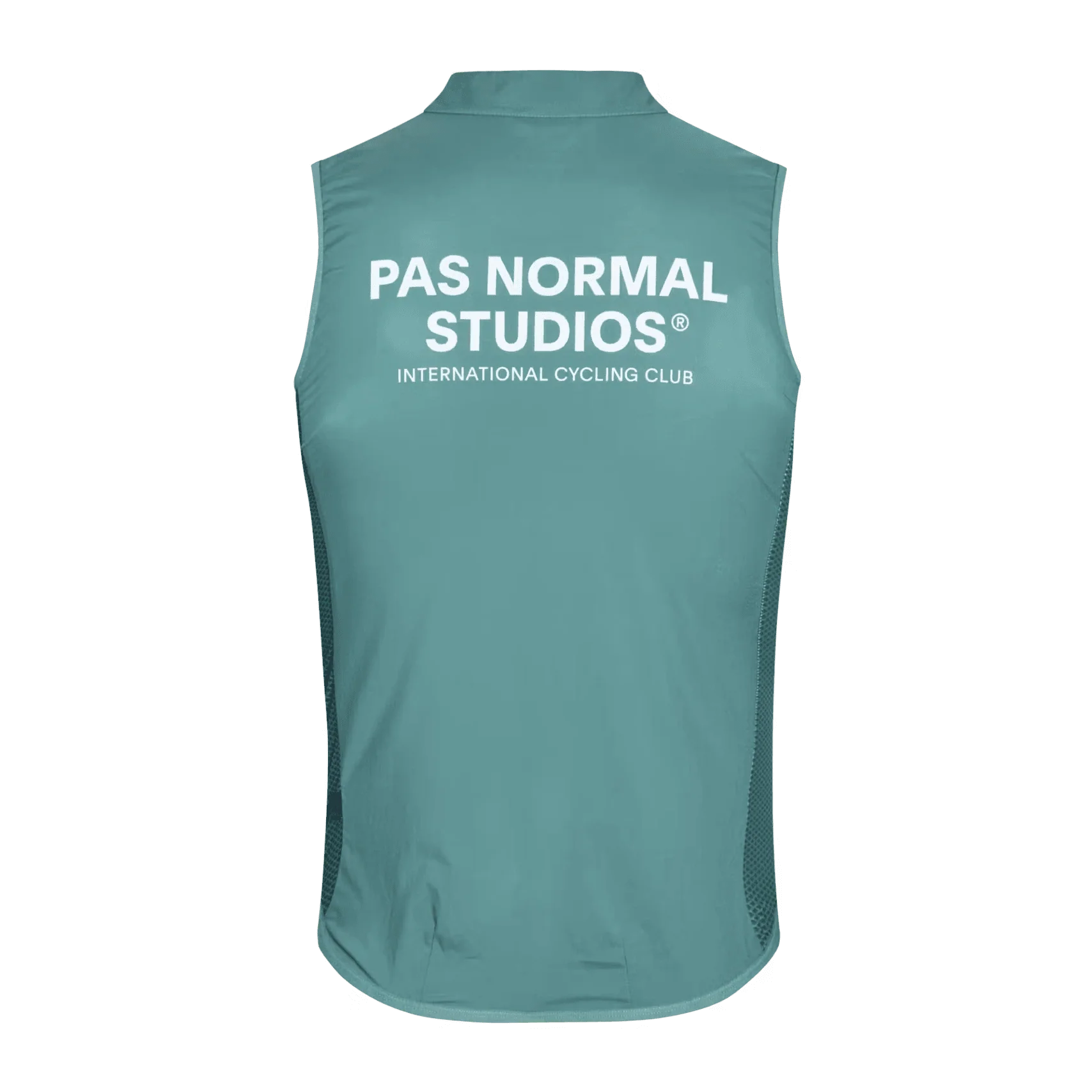 PAS NORMAL STUDIOS Mechanism Stow Away Gilet - Teal - Image 2