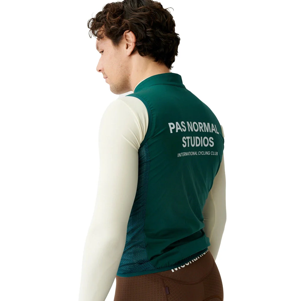 PAS NORMAL STUDIOS  Mechanism Stow Away Gilet - Teal - Image 4