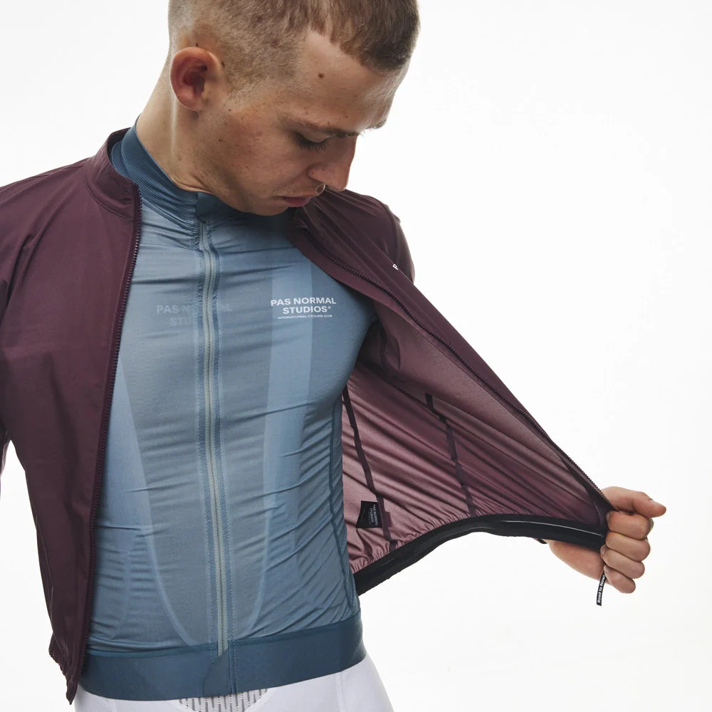 PAS NORMAL STUDIOS Mechanism Stow Away Jacket - Light Burgundy - Image 4