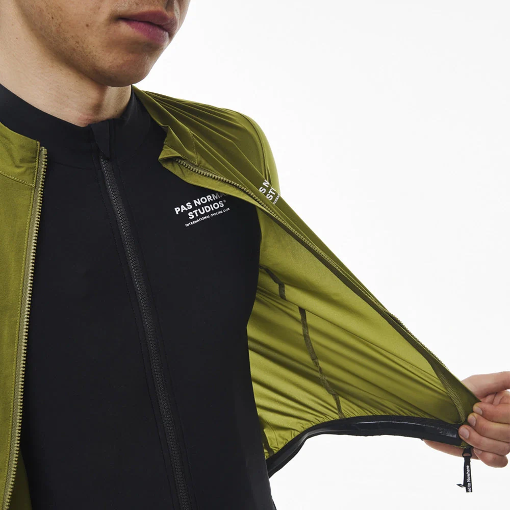 PAS NORMAL STUDIOS Mechanism Stow Away Jacket AW23 - Deep Green - Image 4