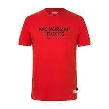 PAS NORMAL STUDIOS Logo TShirt Short Sleeve - Red - Image 3