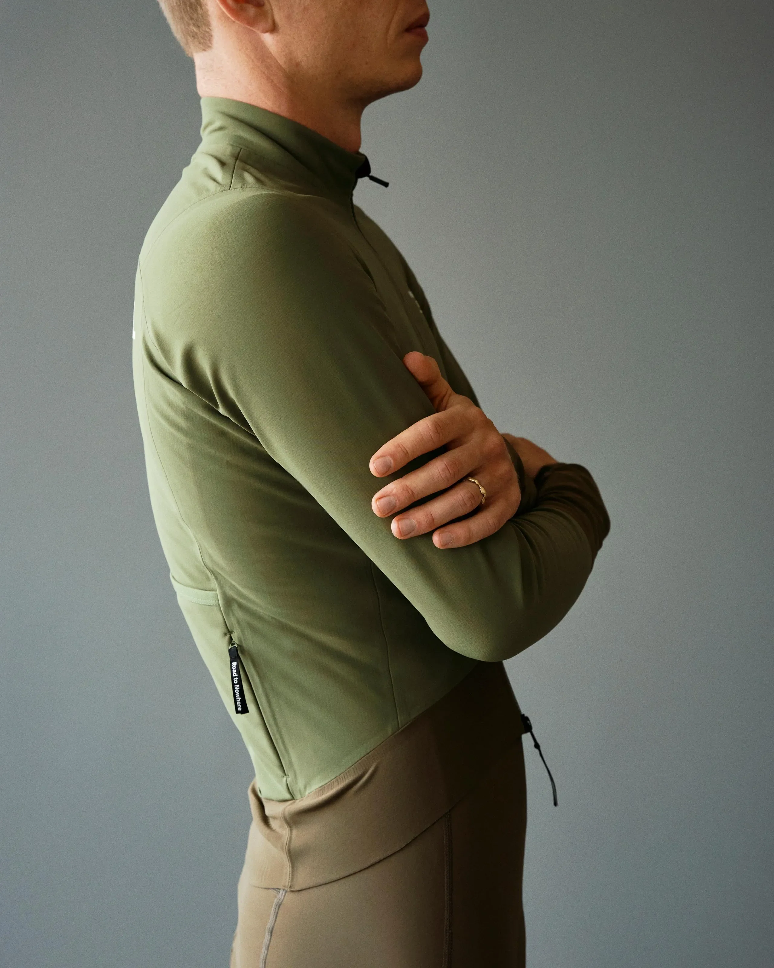 PAS NORMAL STUDIOS Mechanism Thermal Jacket - Army Green/Dark Stone - Image 4