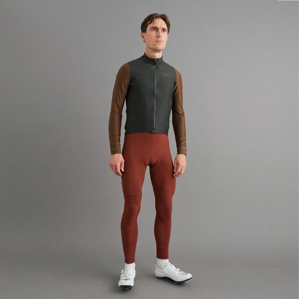 PAS NORMAL STUDIOS Mechanism Thermal Long Sleeve Jersey - Dark Olive/Army Brown - Image 6