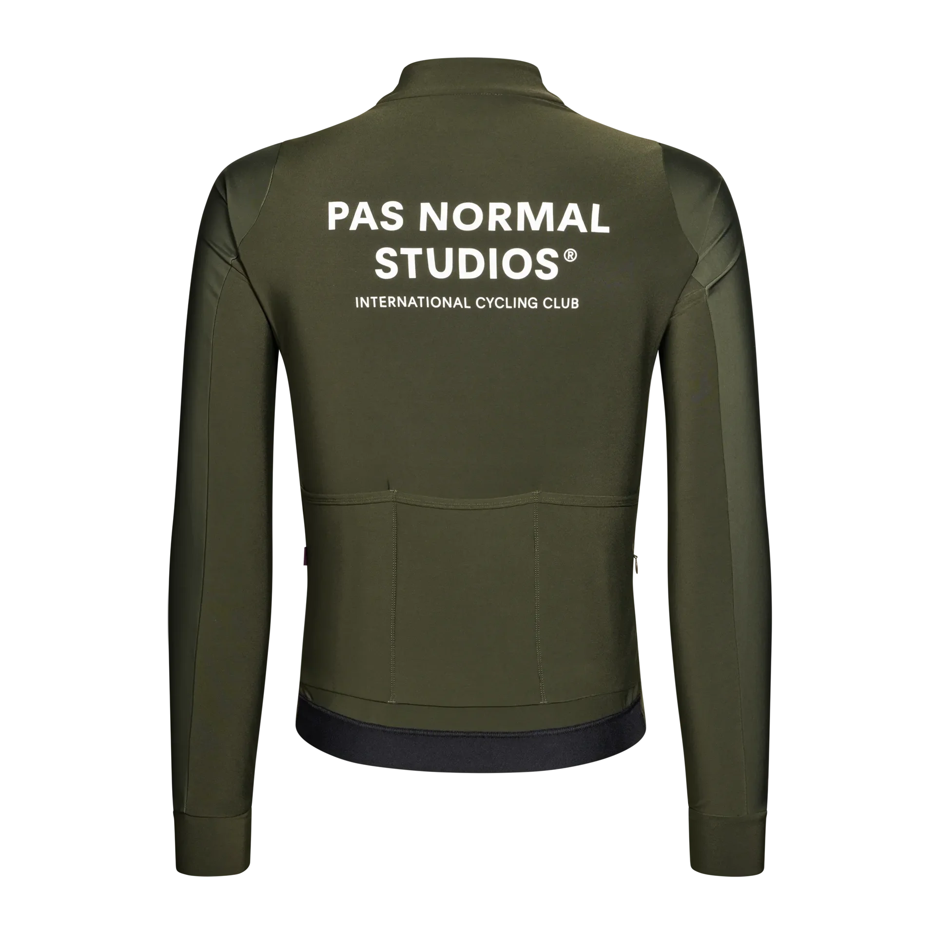 PAS NORMAL STUDIOS Mechanism Thermal Long Sleeve Jersey - Dark Olive - Image 2