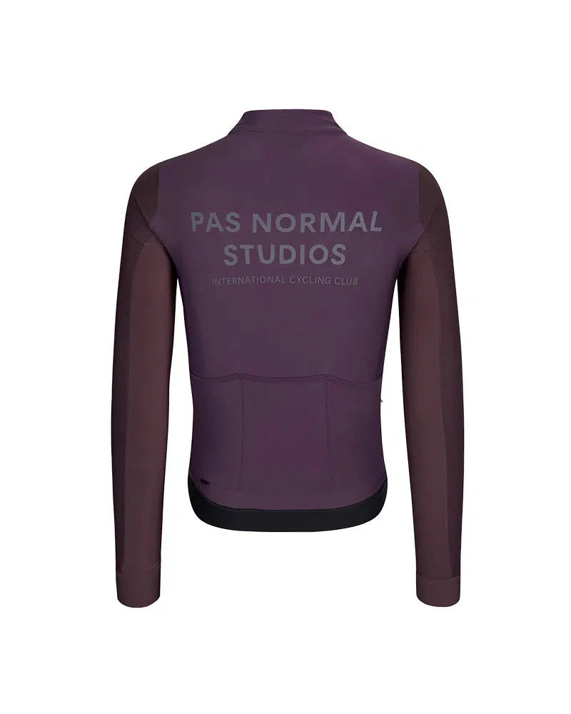 PAS NORMAL STUDIOS Mechanism Thermal LS Jersey - Bordeaux - Image 2