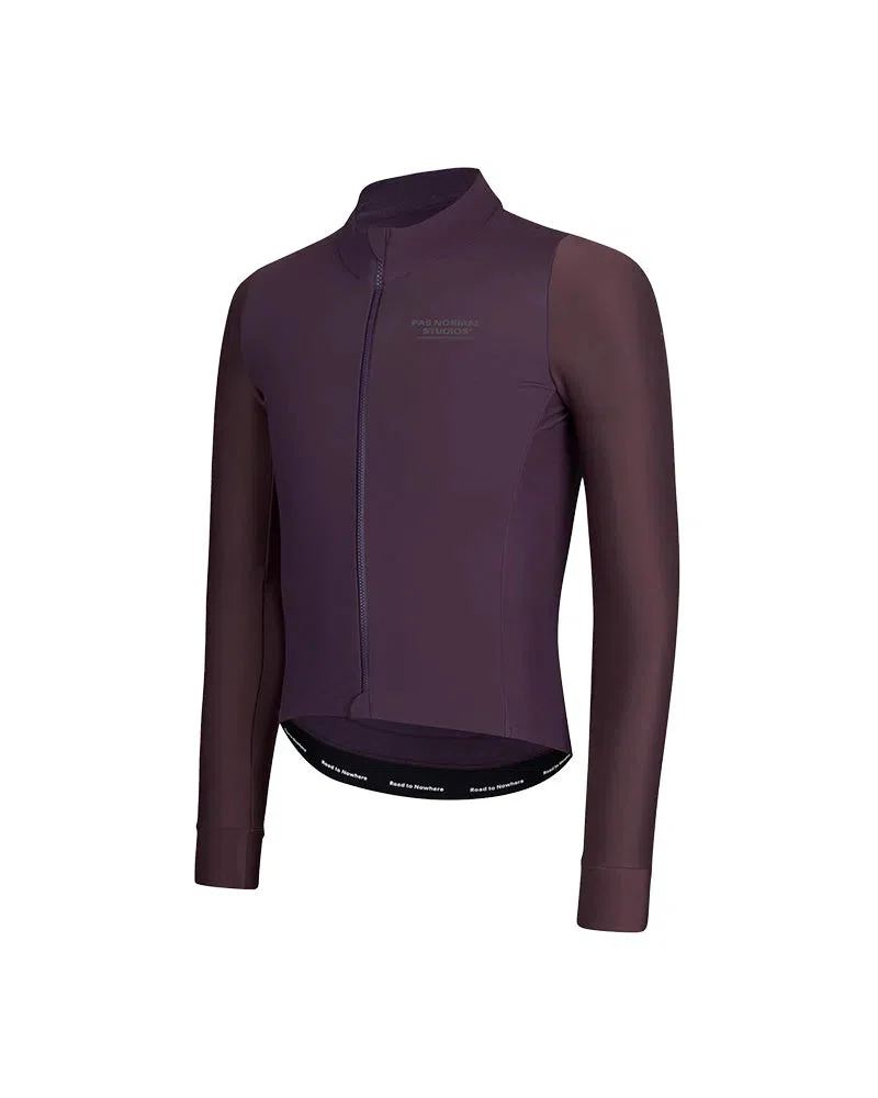 PAS NORMAL STUDIOS Mechanism Thermal LS Jersey - Bordeaux - Image 3