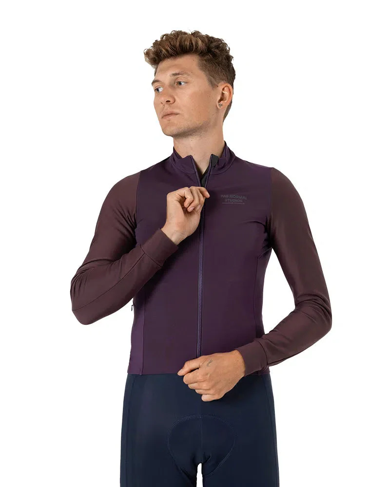 PAS NORMAL STUDIOS Mechanism Thermal LS Jersey - Bordeaux - Image 4