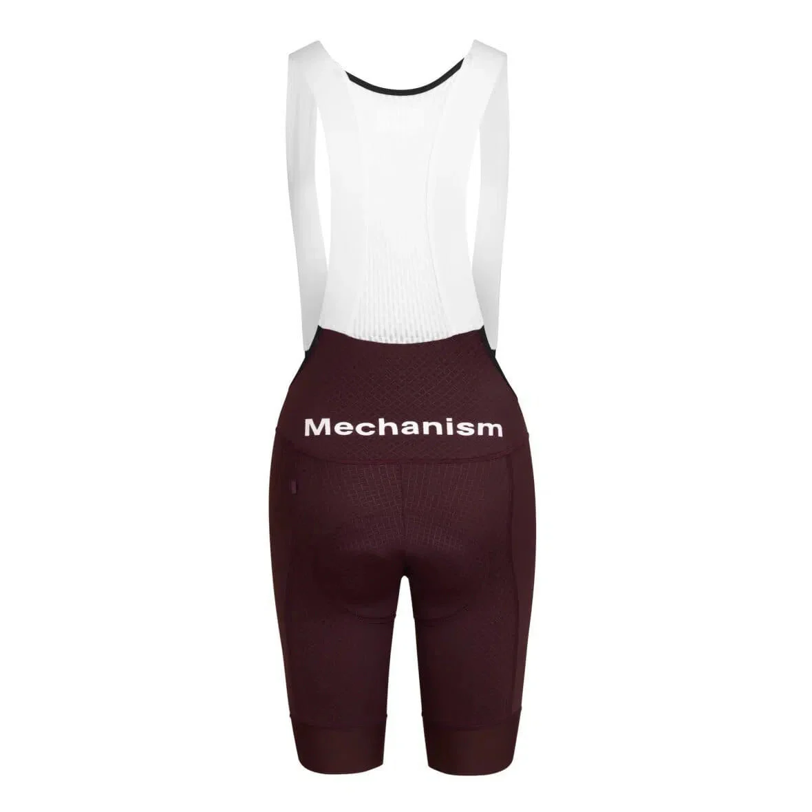 PAS NORMAL STUDIOS Mechanism Women Bib Short - Dark Red - Image 2
