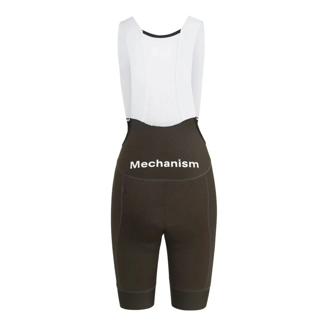 PAS NORMAL STUDIOS Mechanism Women Bib Shorts - Dark Olive - Image 2