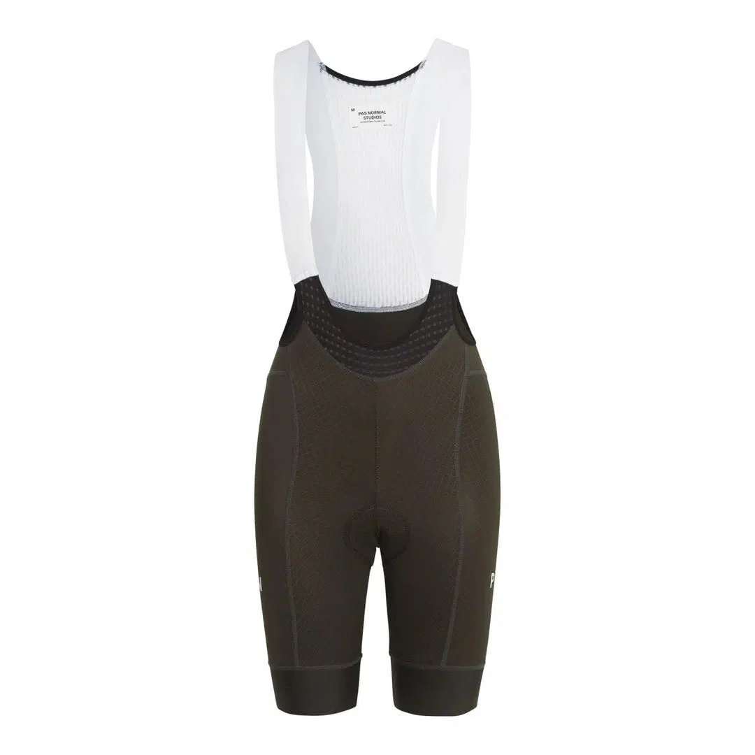 PAS NORMAL STUDIOS Mechanism Women Bib Shorts - Dark Olive - Image 3
