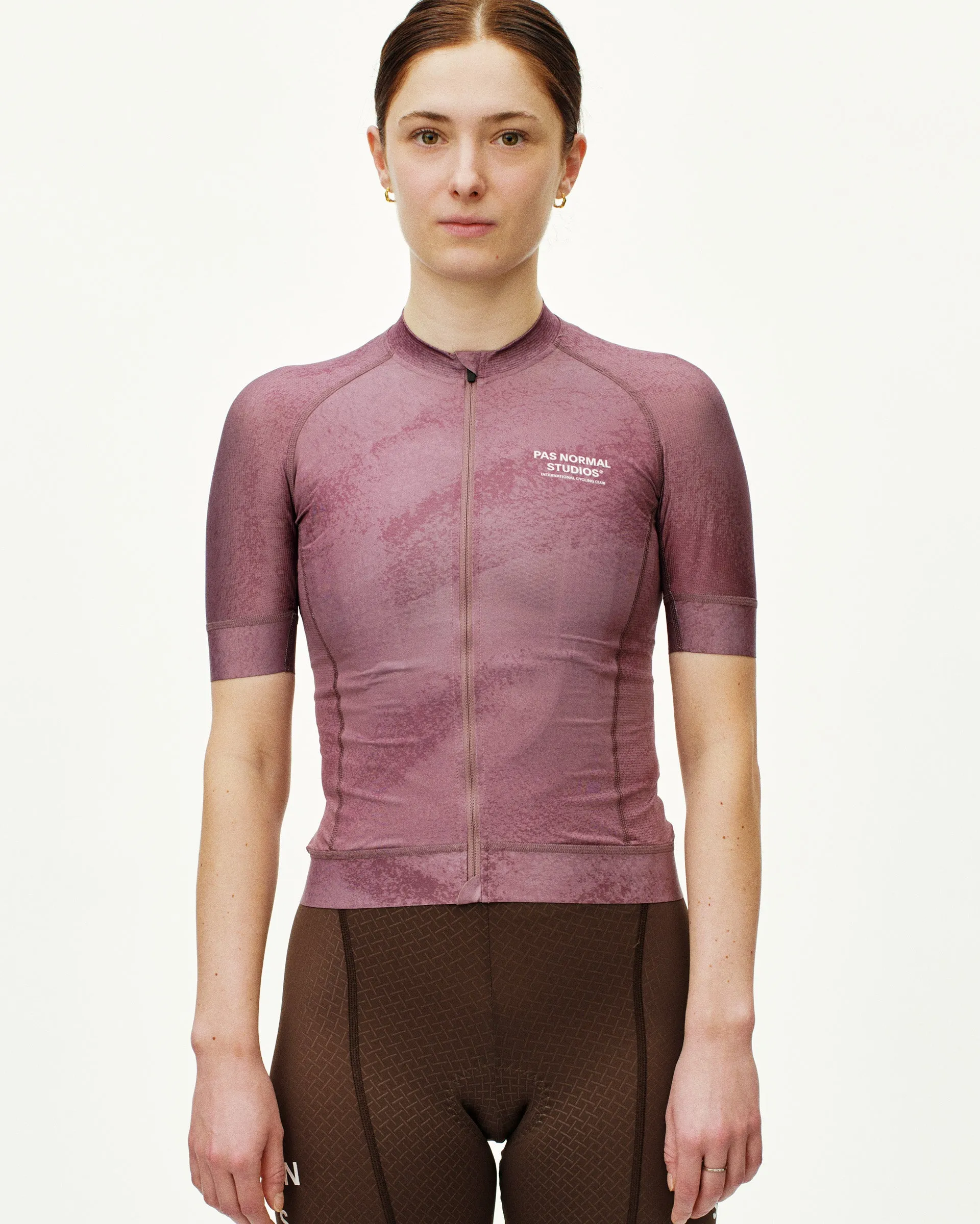 PAS NORMAL STUDIOS Mechanism Women Jersey - AOP Dark Mauve - Image 3
