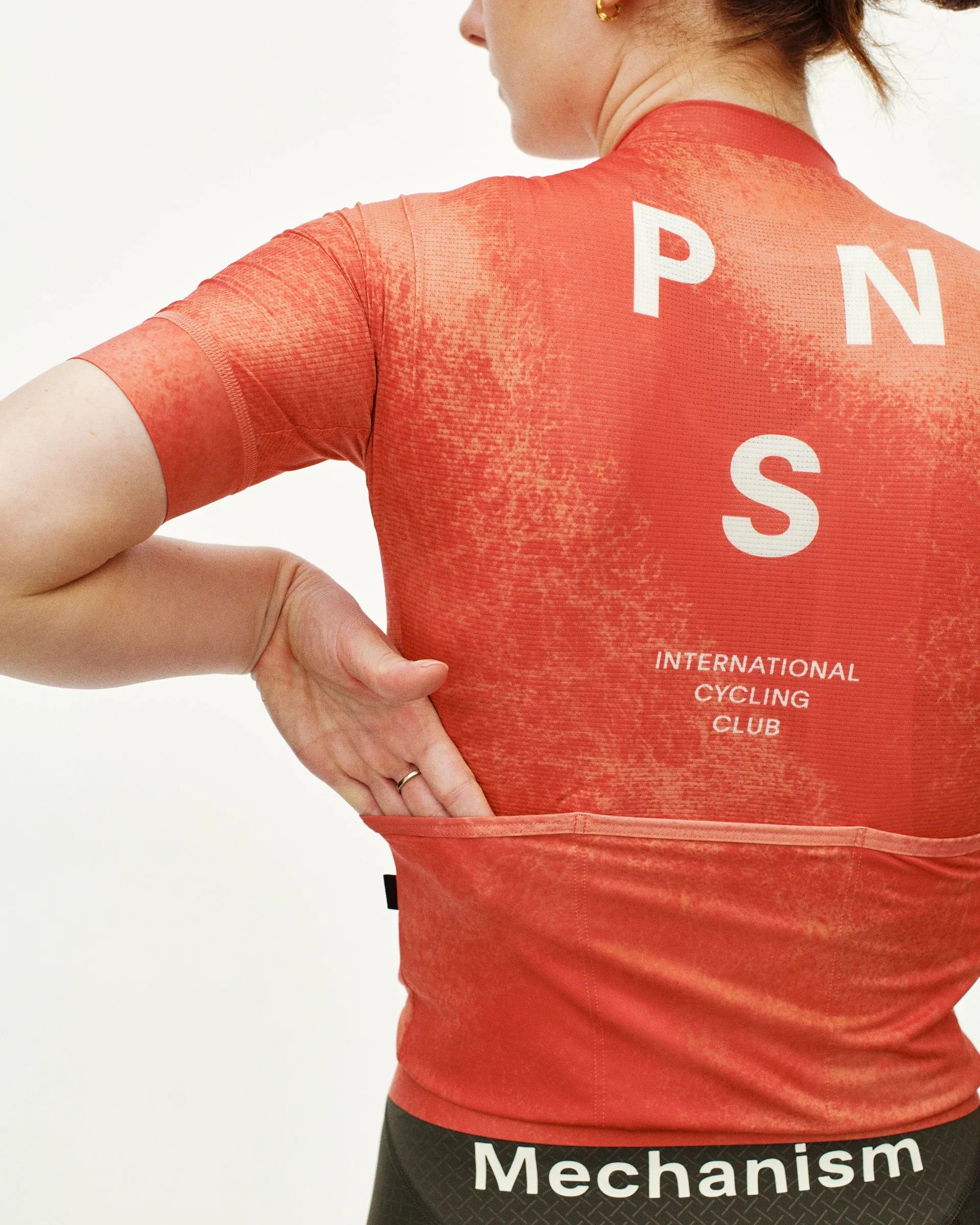 PAS NORMAL STUDIOS Mechanism Women Jersey - AOP Hibiscus Orange - Image 7