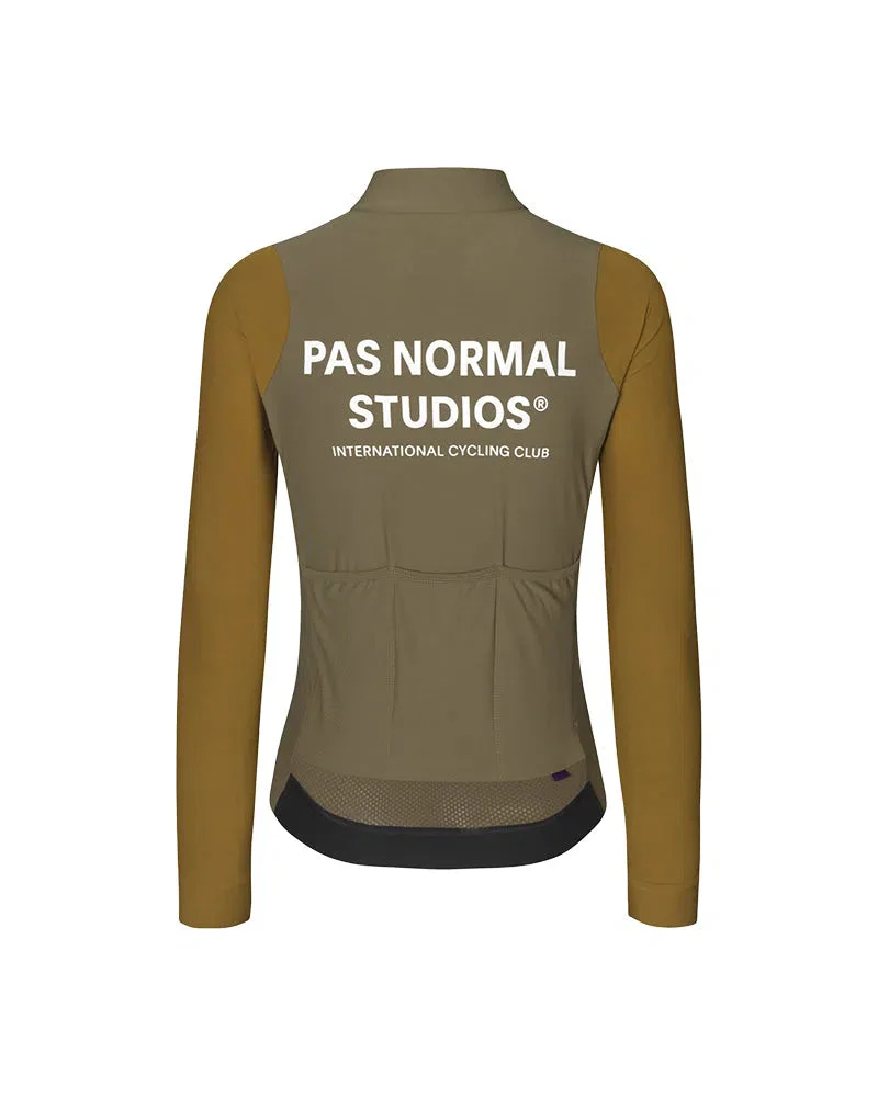 PAS NORMAL STUDIOS Mechanism Women Long Sleeve Jersey - Brown Olive - Image 2