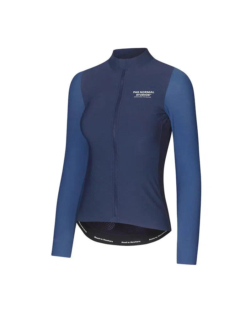 PAS NORMAL STUDIOS Mechanism Women Long Sleeve Jersey - Dusty Navy - Image 3