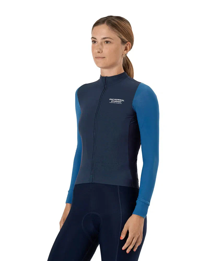 PAS NORMAL STUDIOS Mechanism Women Long Sleeve Jersey - Dusty Navy - Image 4