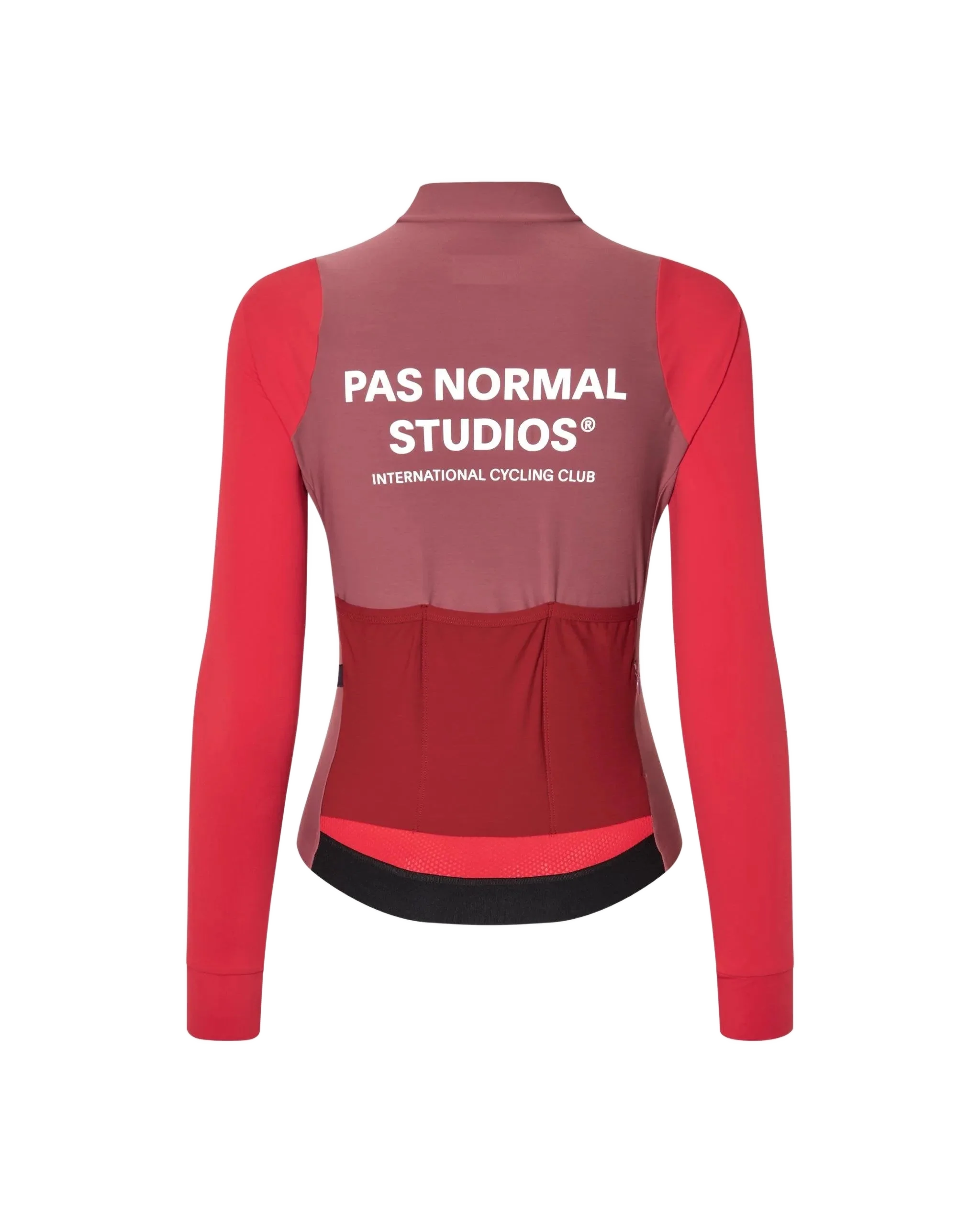 PAS NORMAL STUDIOS  Mechanism Women Long Sleeve Jersey - Block Red - Image 2